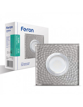 Вбудований світильник Feron CD834 з LED підсвічуванням