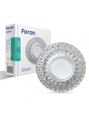 Вбудований світильник Feron CD836 з LED підсвічуванням