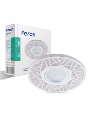 Вбудований світильник Feron CD991з LED підсвічуванням