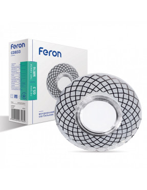 Вбудований світильник Feron CD833 з LED підсвічуванням