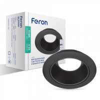 Вбудований поворотний світильник  Feron DL8300 графіт