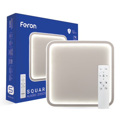 Світлодіодний світильник Feron AL6080 SQUARE 70W