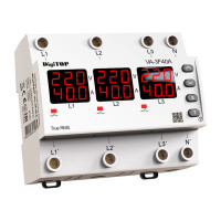 DigiTOP  Реле. напруги   VА-3F40A M6R 3-фаз. ( на DIN рейку )