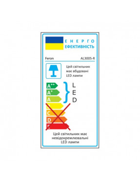 Світлодіодний світильник Feron AL3005-R 8W 4000К