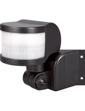 Датчик руху інфрачервоний e.sensor.pir.13.black(чорний)  270°, IP44