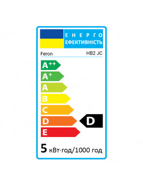 Галогенна лампа Feron HB2 JC 12V 5W