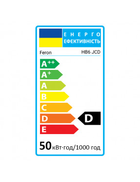 Галогенна лампа Feron HB6 JCD 220V 50W супер яскрава (super brite yellow)